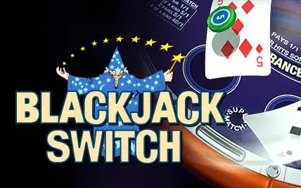 Portada del juego Blackjack Switch en el casino de Sportium